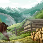 wild_horse_background